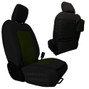 Bartact Front Seat Covers 2019 and Up Jeep Gladiator Black/Olive