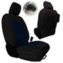 Bartact Jeep JL Tactical Front Seat Covers 18-Present Wrangler JL 2 Door Black/Navy