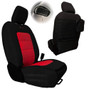 Bartact Jeep JL Tactical Front Seat Covers 18-Present Wrangler JL 2 Door Black/Red