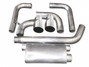 Stainless Works Stainless Works Catback Dual Outlet Turbo Muffler Factory Connect CA93023.0