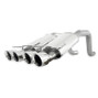 Stainless Works Stainless Works Axleback Dual Turbo Chambered Mufflers Quad Tips Factory Connect ZO6CBCQUAD