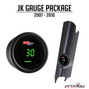 Prodigy Performance JK Gauge Pod Package Single Pod 07-11 Wrangler JK 11 Pack