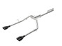 AFE Vulcan Series 3"-2- 1/2" 304 Stainless Steel Catback  With Black Tips  49-38084-B For 2020 Jeep Gladiator JT V6-3.6L