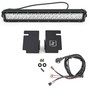 ZROADZ 2008-2010 Ford Super Duty Front Bumper Center LED Kit with (1) 20 Inch LED Straight Double Row Light Bar