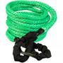 VooDoo Offroad 1300002A 2.0 Santeria Series 7/8" x 30 ft Kinetic Recovery Rope with Rope Bag for Truck and Jeep - Green