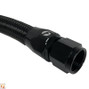 Fleece Performance 34.5 Inch Common Rail/VP44 Cummins Coolant Bypass Hose Black Nylon Braided