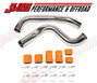 99.5-03 Ford 7.3L Powerstroke 3" HD Intercooler Pipe (Stainless Steel) W/  Boots & Clamps