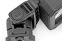 Rough Country LED Light Pair  2 Inch Square  Flood  Swivel Mount