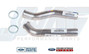 99.5-03 Ford 7.3 7.3L Powerstroke Turbo Diesel Exhaust Donut Gaskets & Up-Pipes