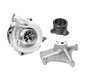 Stock Replacement Turbocharger With Upgraded Billet Wheel & Pedestal Delete Kit For 94-97 OBS Powestroke 