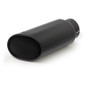 BANKS POWER 52927 BLACK EXHAUST TIP 4" IN X 5" X 6" OUT X 14" LONG