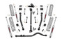 Rough Country - 3.5 Inch Lift Kit - Adj Lower - FR D/S - Jeep Wrangler Unlimited 4WD (18-23)