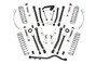Rough Country - 4 Inch Lift Kit - X-Series - V2 - Jeep Wrangler Unlimited 2WD/4WD (2007-2018)