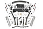 Rough Country - 4.5 Inch Lift Kit - Long Arm - AAL - NP242 - V2 - Jeep Cherokee XJ 4WD (84-01)