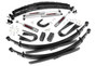 Rough Country - 6 Inch Lift Kit - 52 Inch Rear Springs - Chevy/GMC 3/4-Ton Suburban/C25/K25 Truck (73-76)