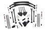 Rough Country - 6 Inch Lift Kit - Gas - 4 Link - RR Spring - V2 - Ford F-250/F-350 Super Duty (05-07)