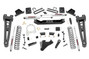 Rough Country - 6 Inch Lift Kit - R/A - No OVLD - Ford F-250/F-350 Super Duty 4WD (2017-2022)