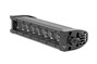 Rough Country - 8 Inch Black Series LED Light Bar - Single Row - Amber DRL