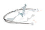 Rough Country - Brake Lines - Stainless - FR - 4-6 Inch Lift - Ford F-250/F-350 Super Duty (08-16)
