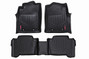 Rough Country - Floor Mats - Front and Rear - Toyota Tacoma 2WD/4WD (2012-2015)