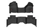 Rough Country - Floor Mats - One Piece FR & RR -Quad Cab - Ram 1500 2WD/4WD (2012-2018 & Classic)