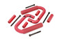 Rough Country - Grab Handles - Steel - Front - Red - Jeep Wrangler JK/Wrangler Unlimited (07-18)