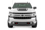 Rough Country - Hood Scoop - GCN Victory Red - Chevy Silverado 1500 2WD/4WD (2019-2025 & Classic)