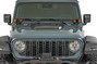 Rough Country - Hood Scoop - PSC Billet Silver - Jeep Gladiator JT/Wrangler JL 4WD (18-25)