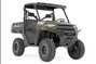 Rough Country - LED Light Kit - Bumper Mount - 12 in. Black Single Row - White DRL - Polaris Ranger XP 1000