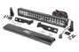 Rough Country - LED Light Kit - Bumper Mount - 20 in. Black Dual Row - Jeep Grand Cherokee WK2 (11-20)