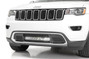Rough Country - LED Light Kit - Bumper Mount - 20 in. Black Dual Row- Amber DRL - Jeep Grand Cherokee WK2 (11-20)