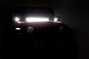 Rough Country - LED Light Kit - Cowl Mount - 2 in. Black Pair - White DRL - Jeep Gladiator JT/Wrangler JL (18-25)