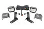 Rough Country - LED Light Kit - Ditch Mount -  3" OSRAM - Wide - Chevy Silverado 1500 (99-06)/Tahoe (00-06)