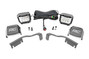 Rough Country - LED Light Kit - Ditch Mount -  3" OSRAM - Wide - Nissan Frontier (22-25)
