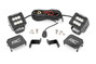 Rough Country - LED Light Kit - Ditch Mount - 2 in. Black Pair - Flood - Ford F-150 (15-25)/F-150 Lightning (22-25)