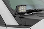 Rough Country - LED Light Kit - Ditch Mount - 2 in. Black Pair - White DRL - Toyota Land Cruiser (24-25)