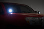 Rough Country - LED Light Kit - Ditch Mount - 2 in. Black Pair - White DRL - Toyota Tacoma (05-15)