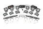 Rough Country - LED Light Kit - Fog Mount - Triple 2 in. Black Pair - Ford Raptor 4WD (17-20)