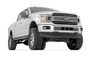 Rough Country - LED Light Kit - Grille Mount - 10 in. Chrome Slimline Pair - Ford F-150 (18-20)