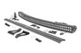 Rough Country - LED Light Kit - Windshield Mount - 50 in. BLK Dual Row - Jeep Cherokee XJ (84-01)