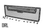 Rough Country - Mesh Grille - 30 in. Dual Row LED - Black - White DRL - GMC Sierra 1500 (14-15)
