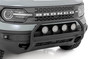 Rough Country - Nudge Bar - w/ Tow Hooks - 20 Inch Black Single Row LED - Ford Bronco Sport (21-24) - 51155