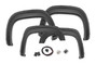 Rough Country - Pocket Fender Flares - 5'9 in. Bed - 836 Stealth Gray - GMC Sierra 1500 (07-13)
