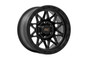 Rough Country - Rough Country 78 Series Wheel/Simulated Beadlock/Black/17x8.5/6x5.5/+0mm
