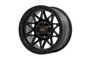 Rough Country - Rough Country 78 Series Wheel/Simulated Beadlock/Black/18x9/5x5/0mm