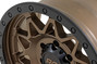 Rough Country - Rough Country 78 Series Wheel/Simulated Beadlock/Bronze/Black/18x9/8x170/-12mm