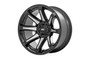 Rough Country - Rough Country 81 Series Wheel/One-Piece/Semi Gloss Black w/machined spokes/20x9/5x5.5/0mm