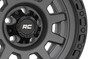 Rough Country - Rough Country 85 Series Wheel/One-Piece/Gunmetal Gray/Black/15x8/5x4.5/-19mm