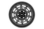 Rough Country - Rough Country 85 Series Wheel/Simulated Beadlock/Gunmetal Gray/Black/17x9/5x4.5/-12mm