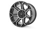 Rough Country - Rough Country 89 Series Wheel/One-Piece/Black Machined Gun Metal/17x9/6x5.5/-12mm